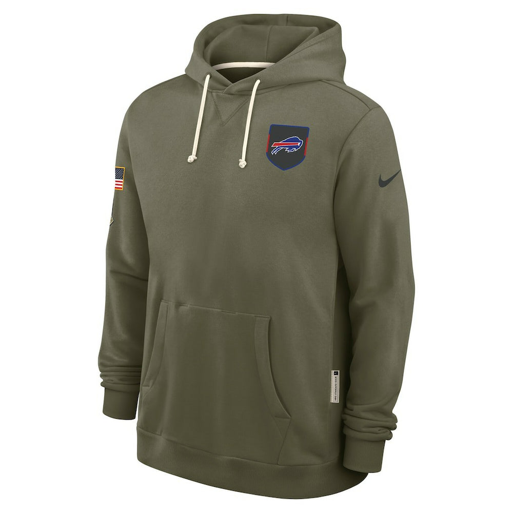 Nike Buffalo Bills 2025 Salute to Service Sideline Standard Issue Dri-FIT Hoodie Olive
