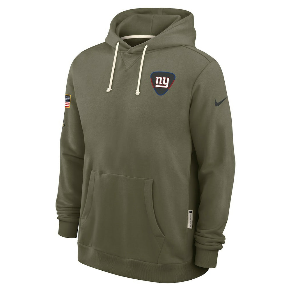 Nike New York Giants 2025 Salute to Service Sideline Standard Issue Dri-FIT Hoodie Olive