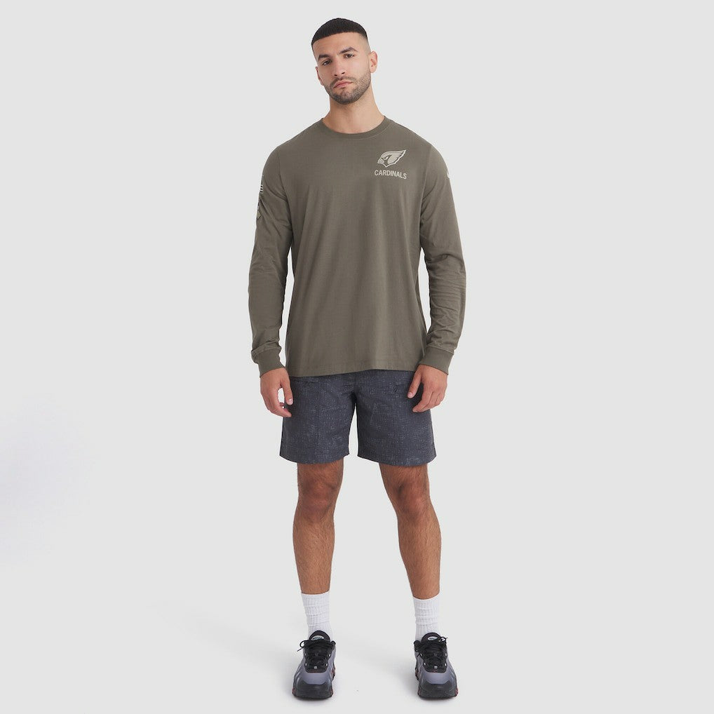 Nike Arizona Cardinals 2025 Salute to Service Sideline Long Sleeve T-Shirt Olive