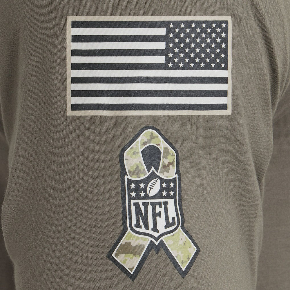 Nike Arizona Cardinals 2025 Salute to Service Sideline Long Sleeve T-Shirt Olive