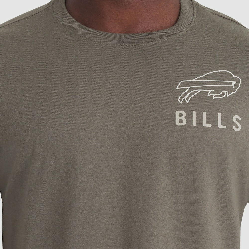 Nike Buffalo Bills 2025 Salute to Service Sideline Long Sleeve T-Shirt Olive