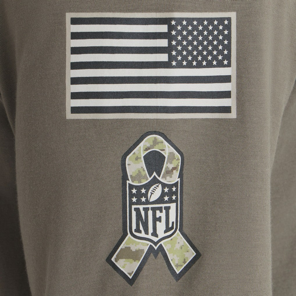 Nike Cleveland Browns 2025 Salute to Service Sideline Long Sleeve T-Shirt Olive