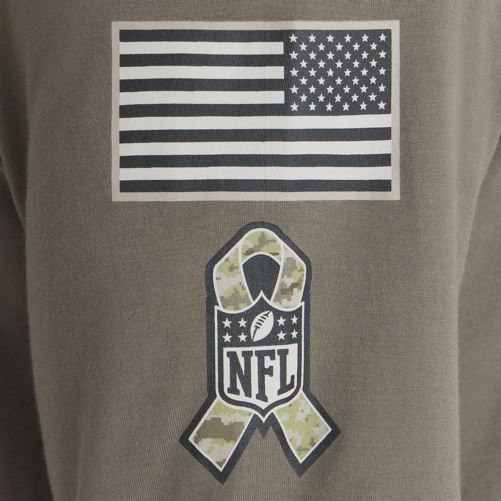 Nike Cleveland Browns 2025 Salute to Service Sideline Long Sleeve T-Shirt Olive
