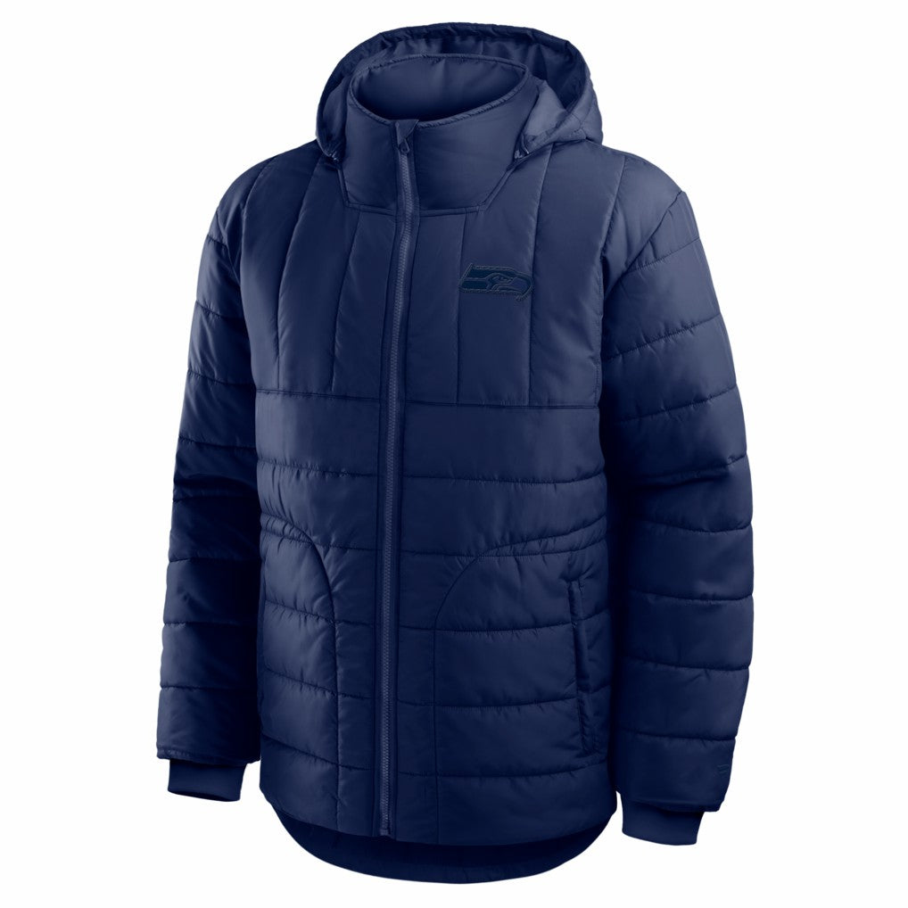 Fanatics Seattle Seahawks Full-Zip Hooded Jacket College Navy