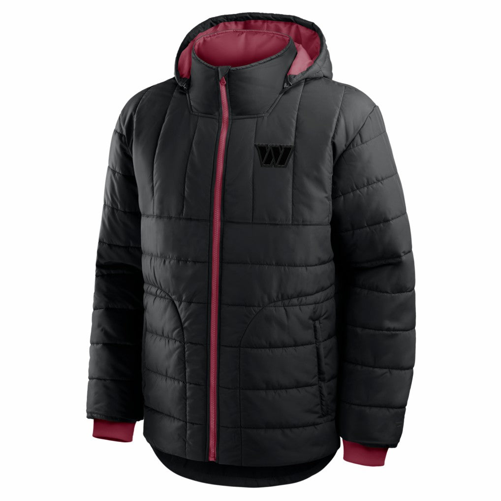 Fanatics Washington Commanders Full-Zip Hooded Jacket Black