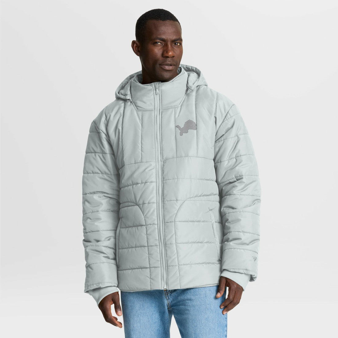 Fanatics Detroit Lions Full-Zip Hooded Jacket Gray