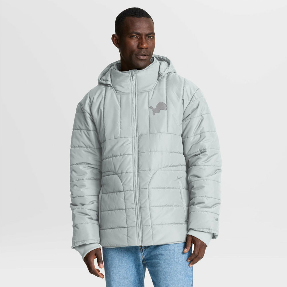 Fanatics Detroit Lions Full-Zip Hooded Jacket Gray