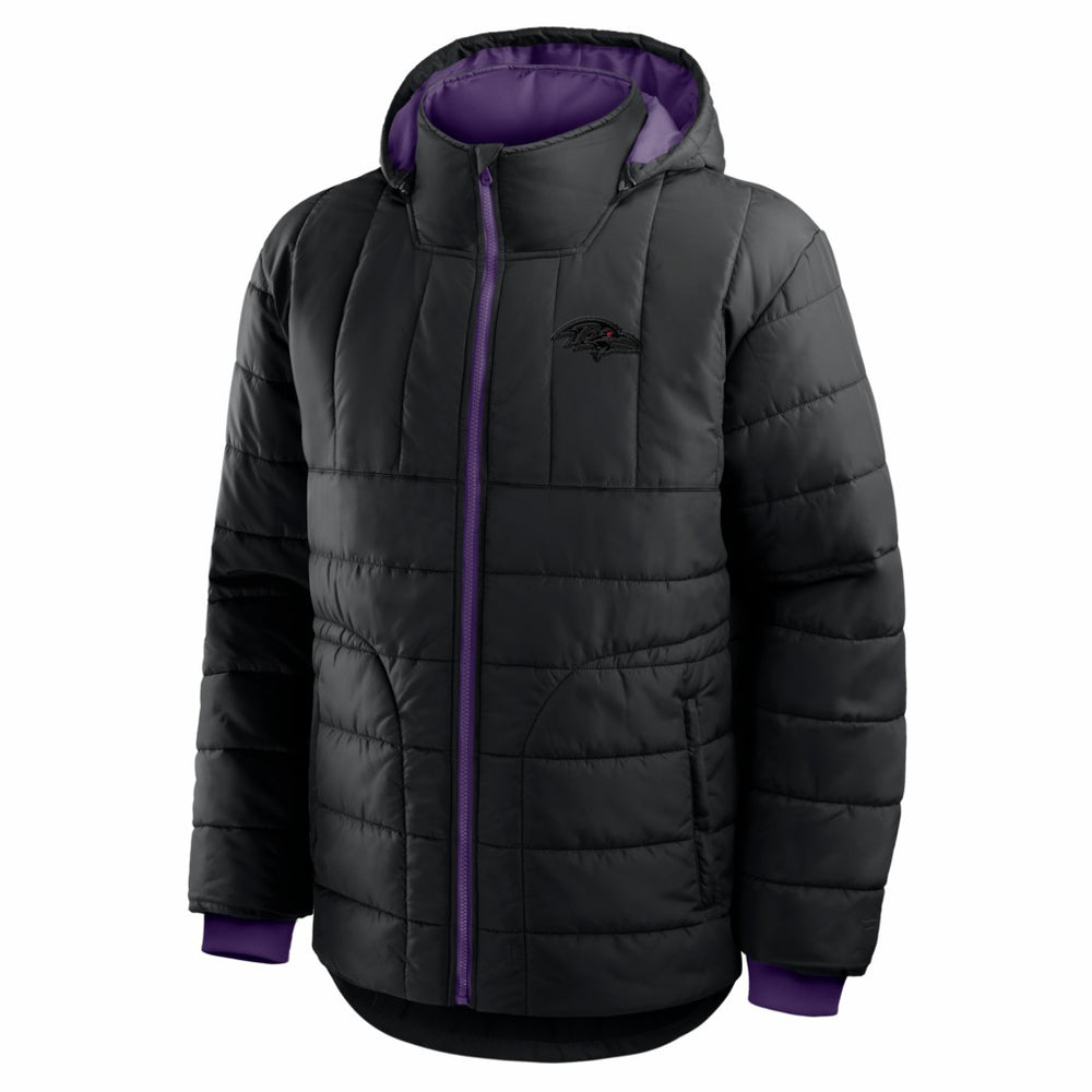 Fanatics Baltimore Ravens Full-Zip Hooded Jacket Black