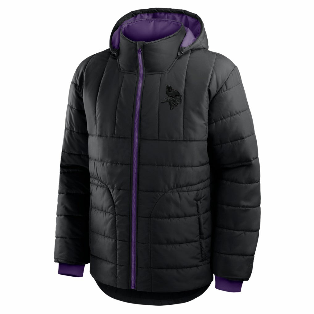 Fanatics Minnesota Vikings Full-Zip Hooded Jacket Black
