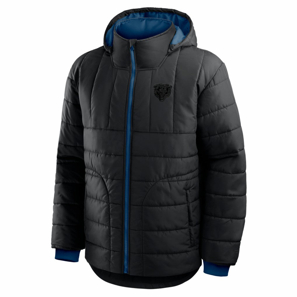 Fanatics Chicago Bears Full-Zip Hooded Jacket Black