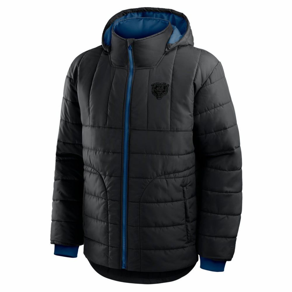 Fanatics Chicago Bears Full-Zip Hooded Jacket Black