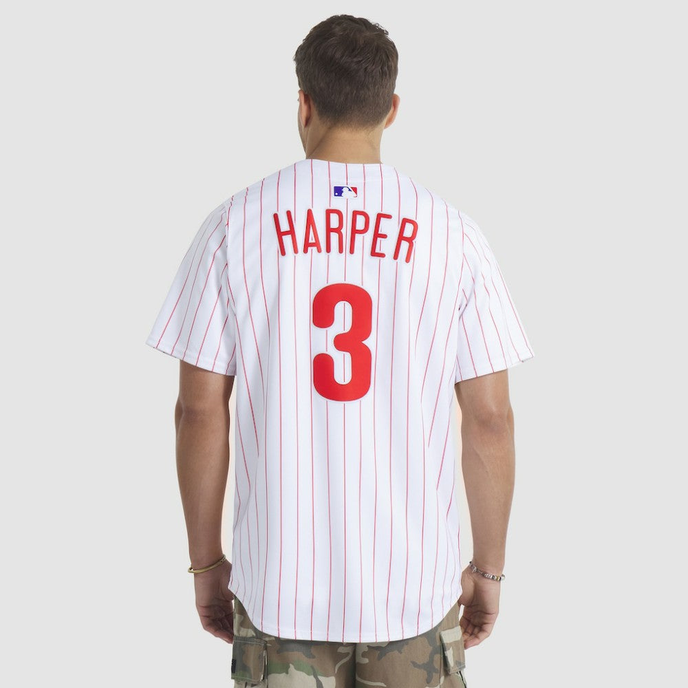 Bryce Harper Philadelphia Phillies Nike Home Limited Player Jersey - White - Nike Discount