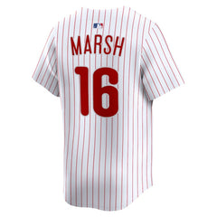 Brandon Marsh Philadelphia Phillies Nike Home Limited Player Jersey - White - Nike Discount