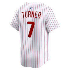 Trea Turner Philadelphia Phillies Nike Home Limited Player Jersey - White - Nike Sale