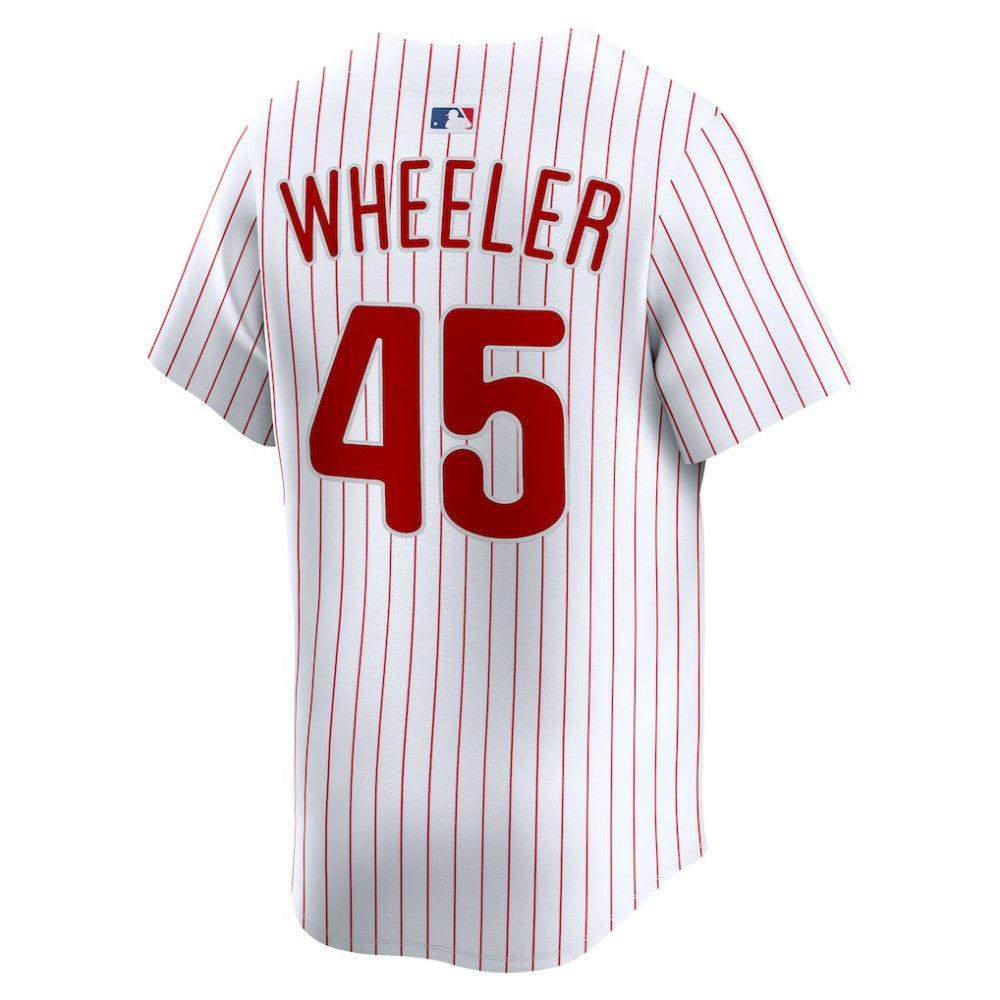 Zack Wheeler Philadelphia Phillies Nike Home Limited Player Jersey - White - Nike Lifestyle