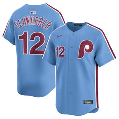 Kyle Schwarber Philadelphia Phillies Nike Alternate Limited Jersey - Light Blue - Nike Sale