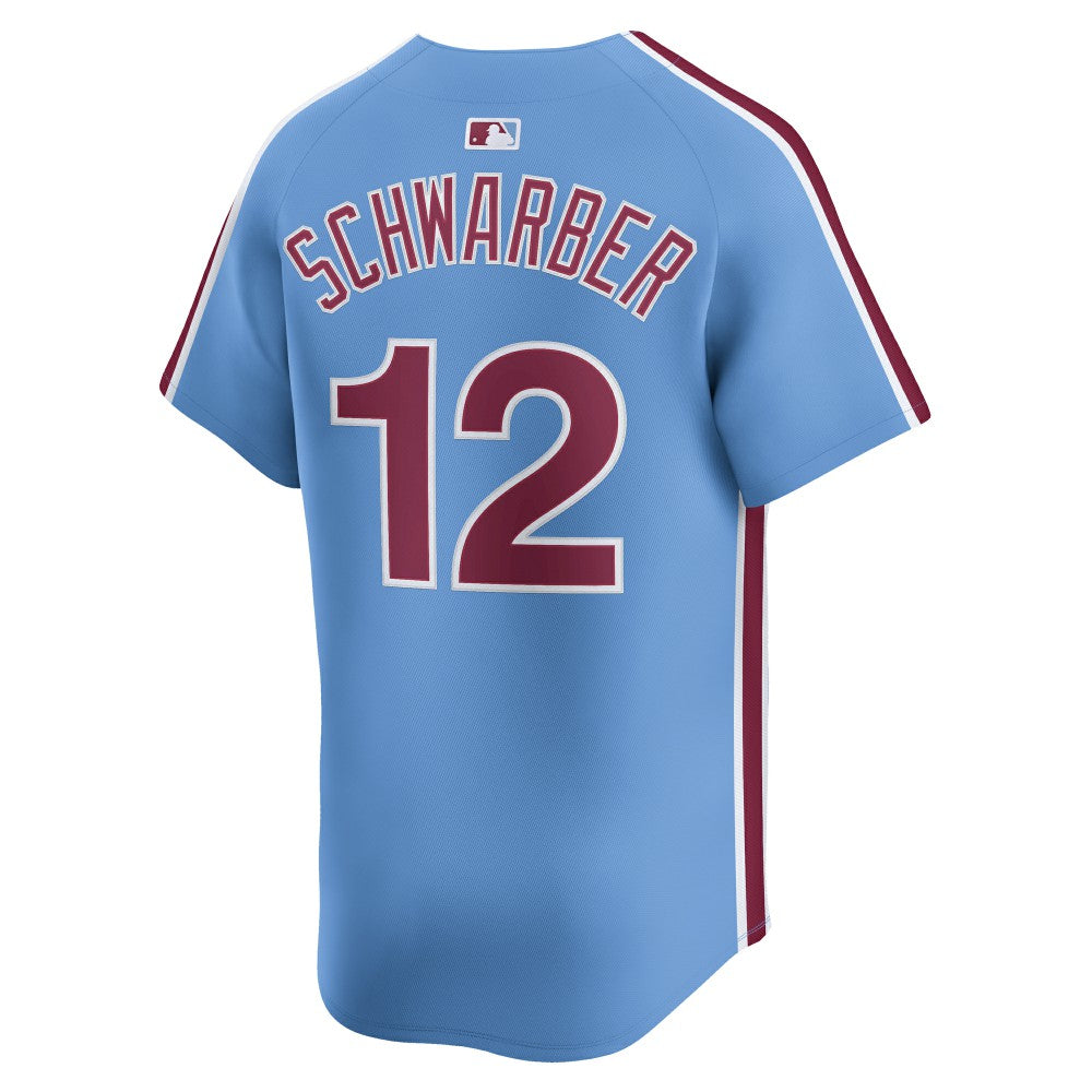 Kyle Schwarber Philadelphia Phillies Nike Alternate Limited Jersey - Light Blue - Nike Sale