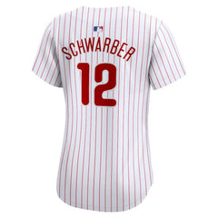 Kyle Schwarber Philadelphia Phillies Nike Women's Home Limited Player Jersey - White - Nike Lifestyle