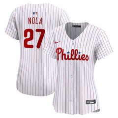 Aaron Nola Philadelphia Phillies Nike Women's Home Limited Player Jersey - White - Nike Online