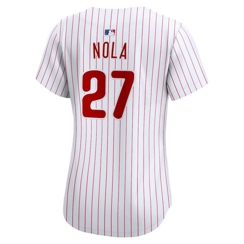 Aaron Nola Philadelphia Phillies Nike Women's Home Limited Player Jersey - White - Nike Online