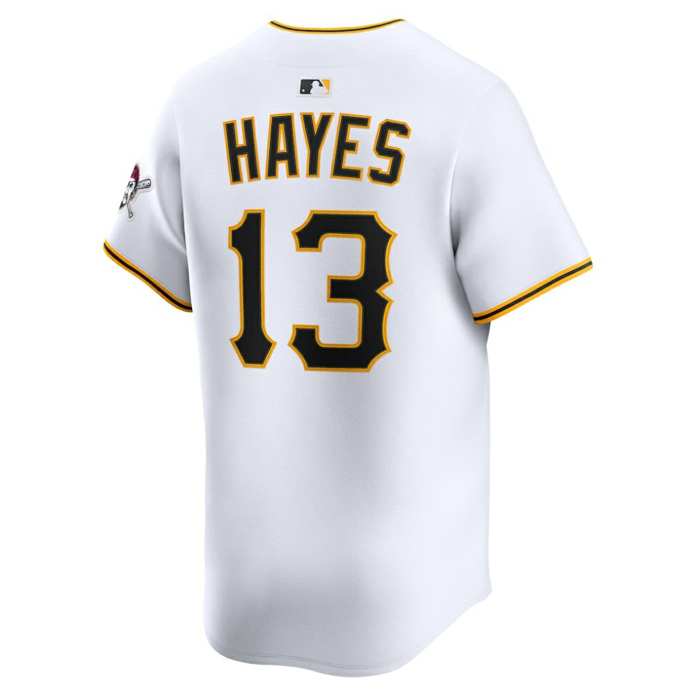 Ke'Bryan Hayes Pittsburgh Pirates Nike Home Limited Player Jersey - White - Nike Discount