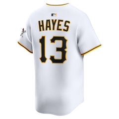 Ke'Bryan Hayes Pittsburgh Pirates Nike Home Limited Player Jersey - White - Nike Discount