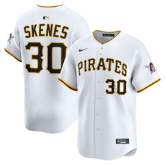 Paul Skenes Pittsburgh Pirates Nike Home Limited Player Jersey - White - Nike Discount