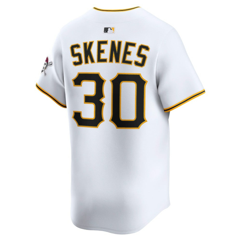Paul Skenes Pittsburgh Pirates Nike Home Limited Player Jersey - White - Nike Discount