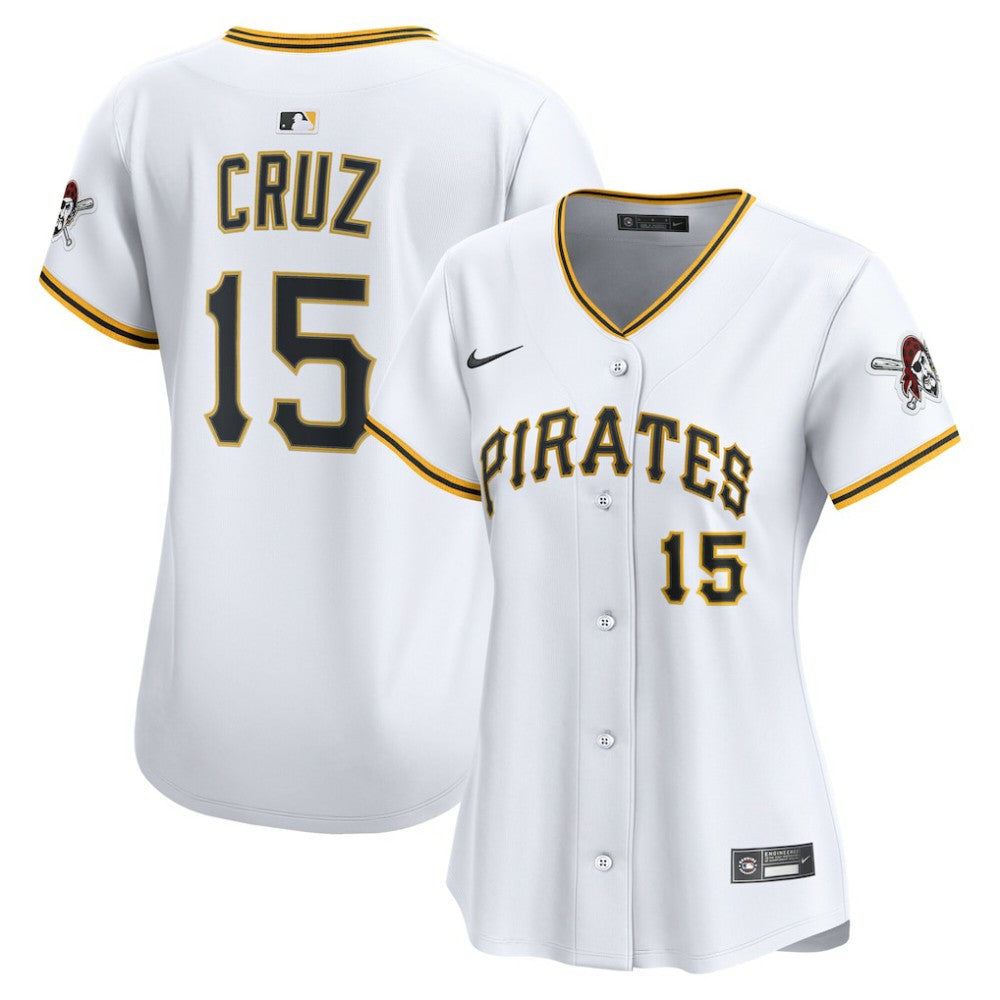 Oneil Cruz Pittsburgh Pirates Nike Women's Home Limited Player Jersey - White - Nike Sale