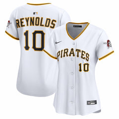Bryan Reynolds Pittsburgh Pirates Nike Women's Home Limited Player Jersey - White - Nike on Sale