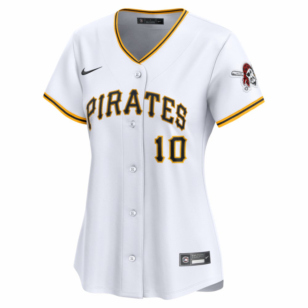 Bryan Reynolds Pittsburgh Pirates Nike Women's Home Limited Player Jersey - White - Nike on Sale
