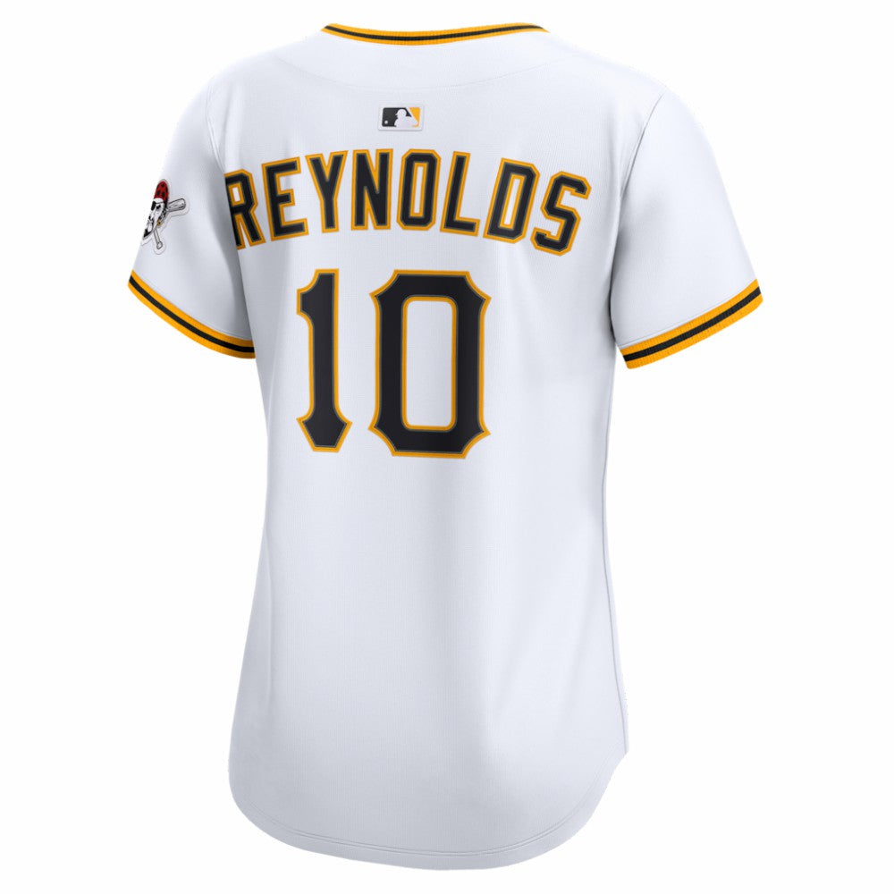 Bryan Reynolds Pittsburgh Pirates Nike Women's Home Limited Player Jersey - White - Nike on Sale