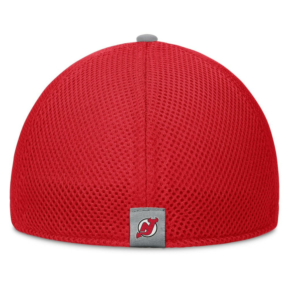 New Jersey Devils Fanatics Fundamentals Span Flex Hat - Red - NHL 202777470