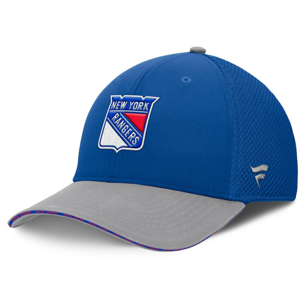 New York Rangers Fanatics Fundamentals Span Flex Hat - Blue - NHL 202777471