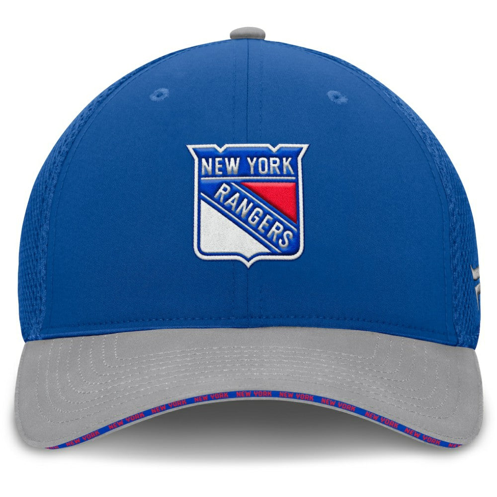 New York Rangers Fanatics Fundamentals Span Flex Hat - Blue - NHL 202777471