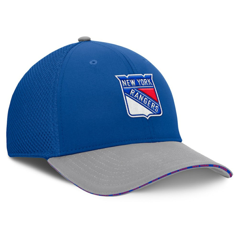 New York Rangers Fanatics Fundamentals Span Flex Hat - Blue - NHL 202777471