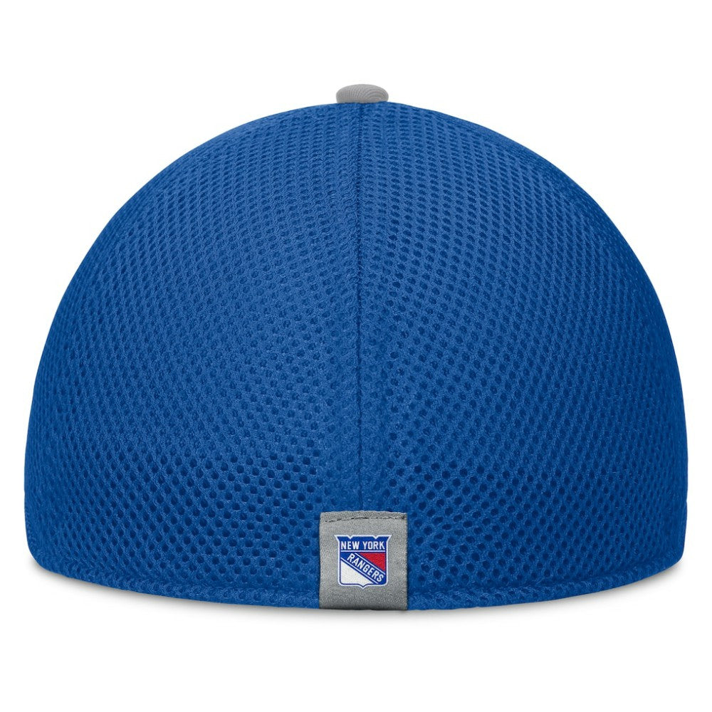 New York Rangers Fanatics Fundamentals Span Flex Hat - Blue - NHL 202777471