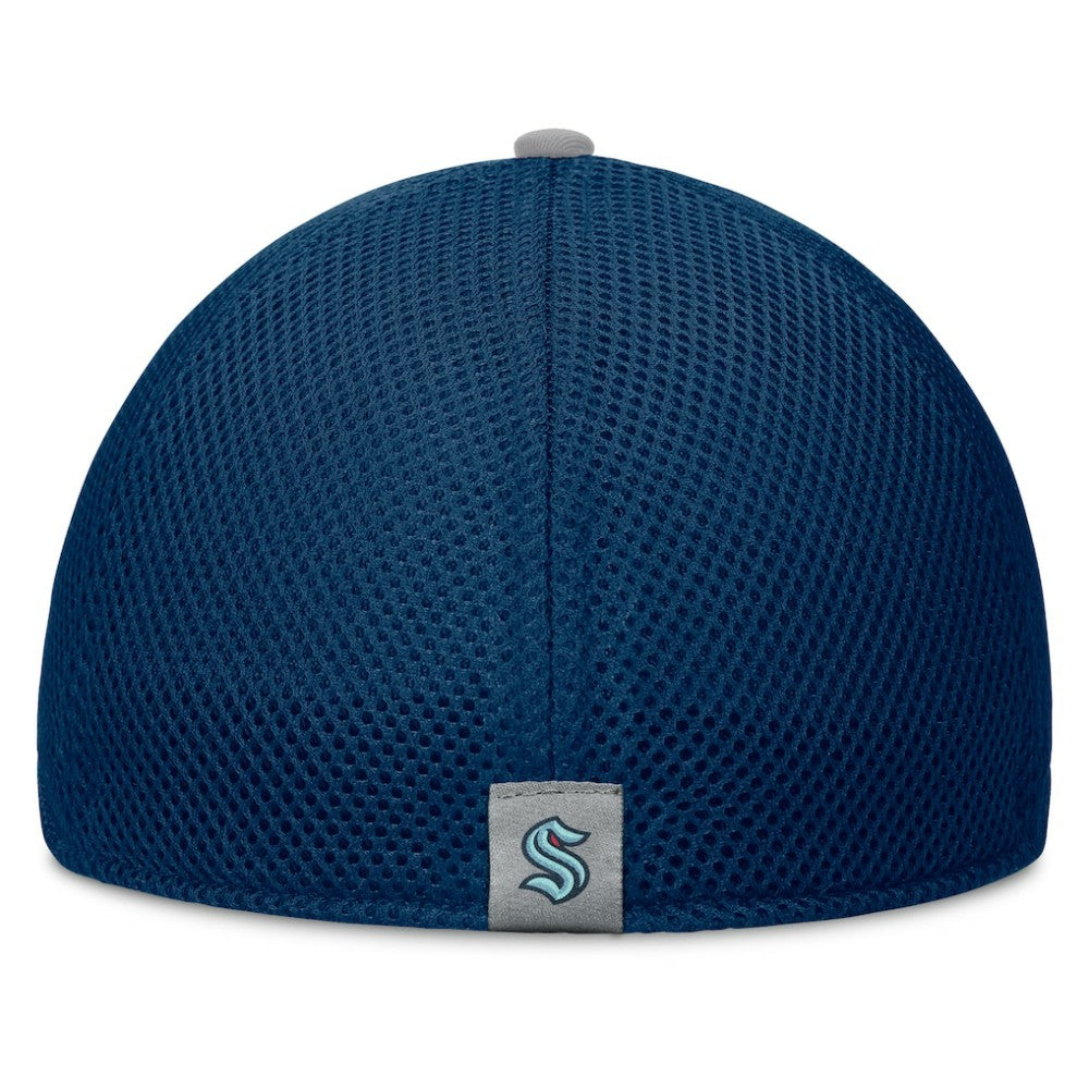 Seattle Kraken Fanatics Fundamentals Span Flex Hat - Deep Sea Blue - NHL 202777475