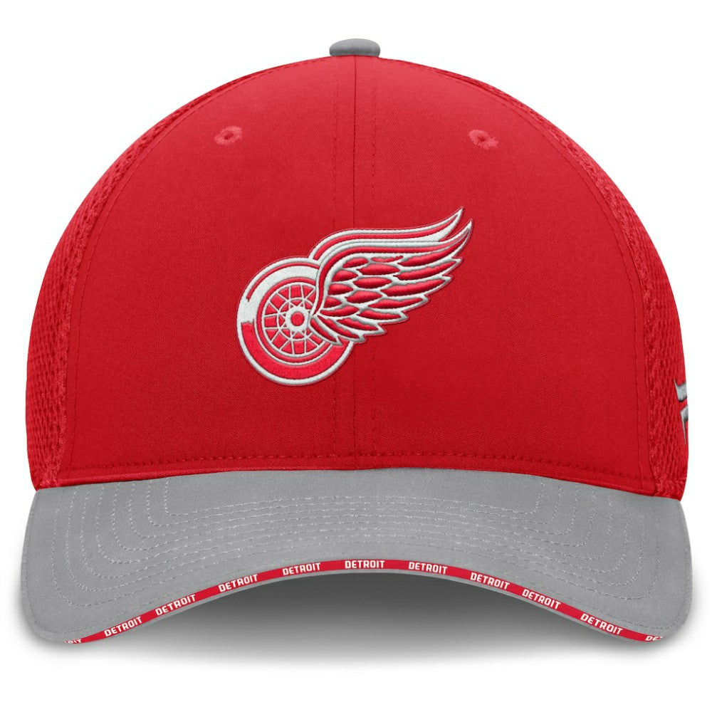 Detroit Red Wings Fanatics Fundamentals Span Flex Hat - Red - NHL 202777482