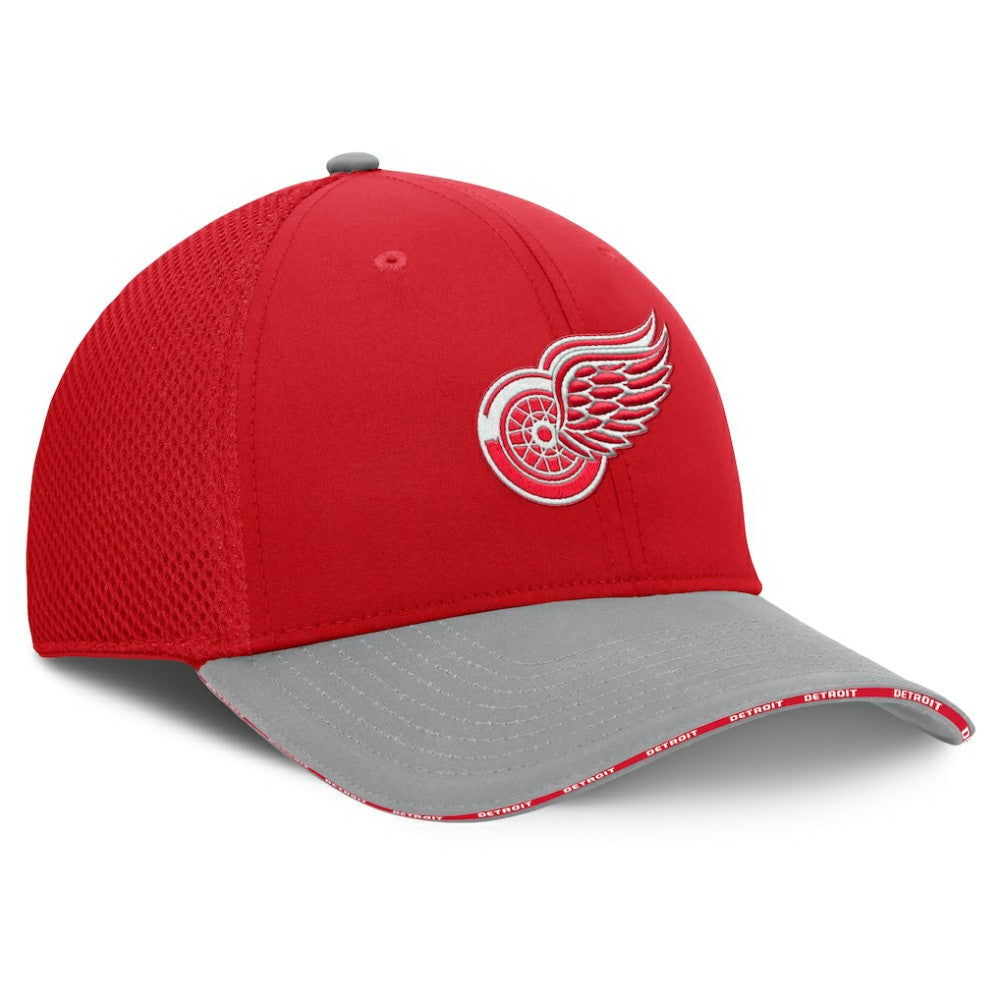 Detroit Red Wings Fanatics Fundamentals Span Flex Hat - Red - NHL 202777482