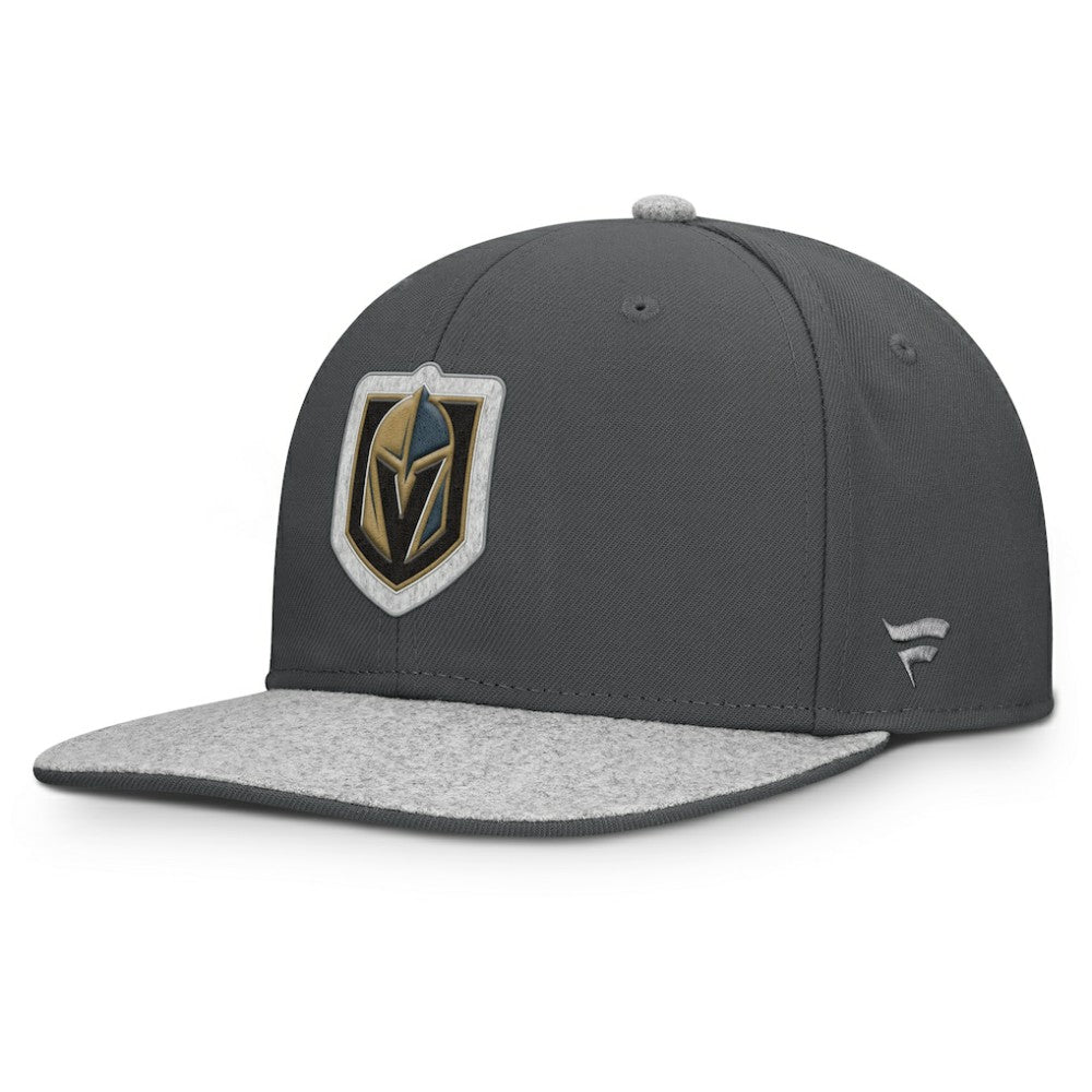 Vegas Golden Knights Fanatics Fundamentals Loden Snapback Hat - Charcoal - NHL 202777488
