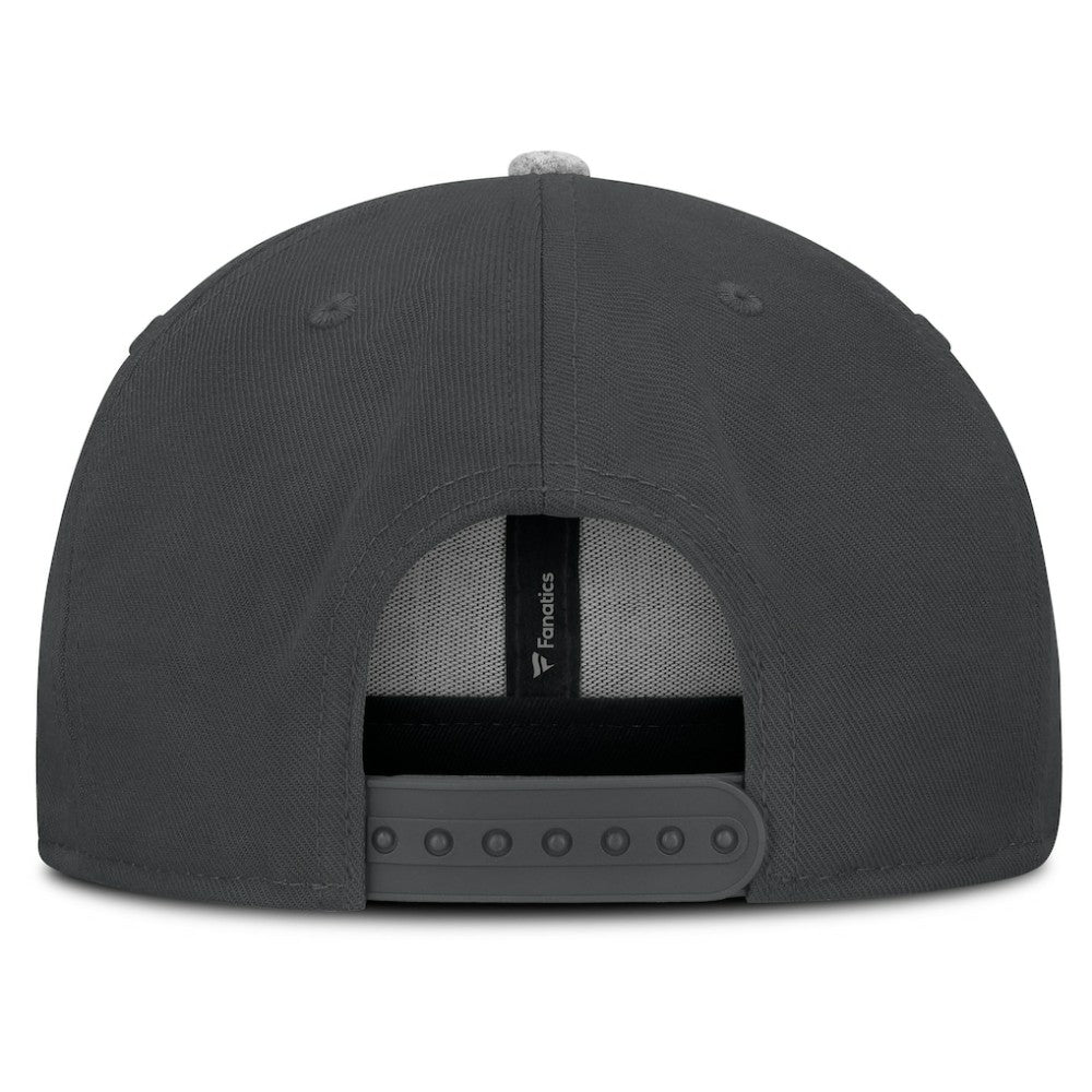 Vegas Golden Knights Fanatics Fundamentals Loden Snapback Hat - Charcoal - NHL 202777488