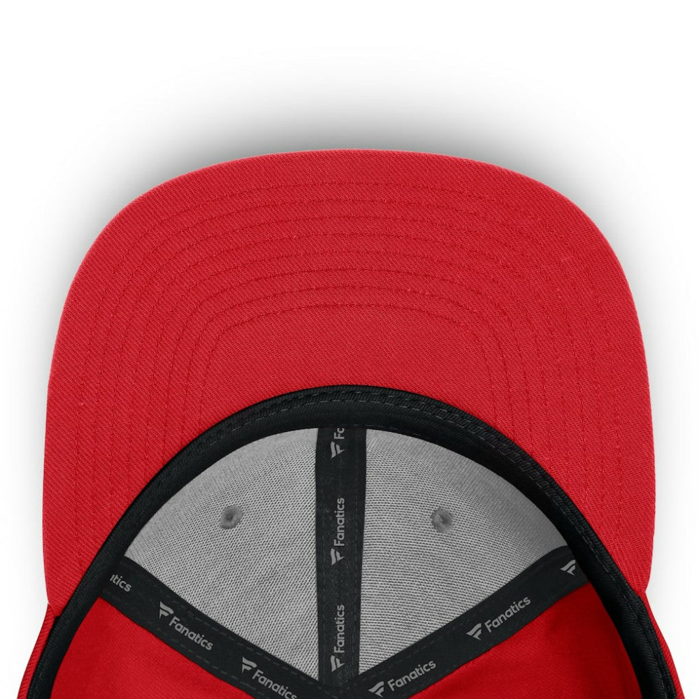 Detroit Red Wings Fanatics Fundamentals Loden Snapback Hat - Red - NHL 202777492
