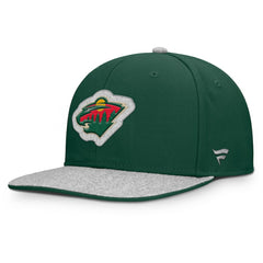 Minnesota Wild Fanatics Fundamentals Loden Snapback Hat - Green - NHL 202777497