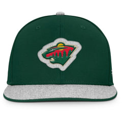 Minnesota Wild Fanatics Fundamentals Loden Snapback Hat - Green - NHL 202777497