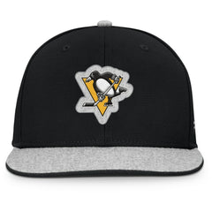 Pittsburgh Penguins Fanatics Fundamentals Loden Snapback Hat - Black - NHL 202777503