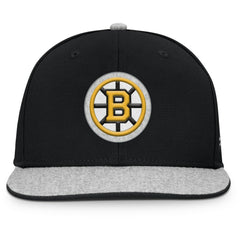 Boston Bruins Fanatics Fundamentals Loden Snapback Hat - Black - NHL 202777504