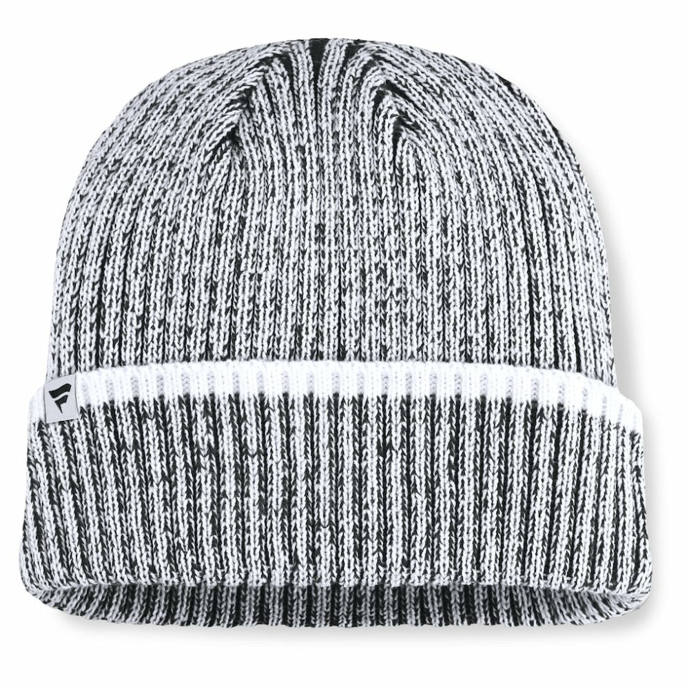 Vegas Golden Knights Fanatics Fundamental Haze Cuffed Knit Hat - Charcoal/White - NHL 202777514