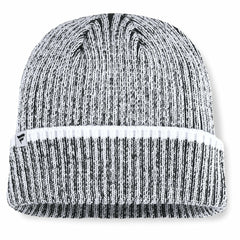 Vegas Golden Knights Fanatics Fundamental Haze Cuffed Knit Hat - Charcoal/White - NHL 202777514