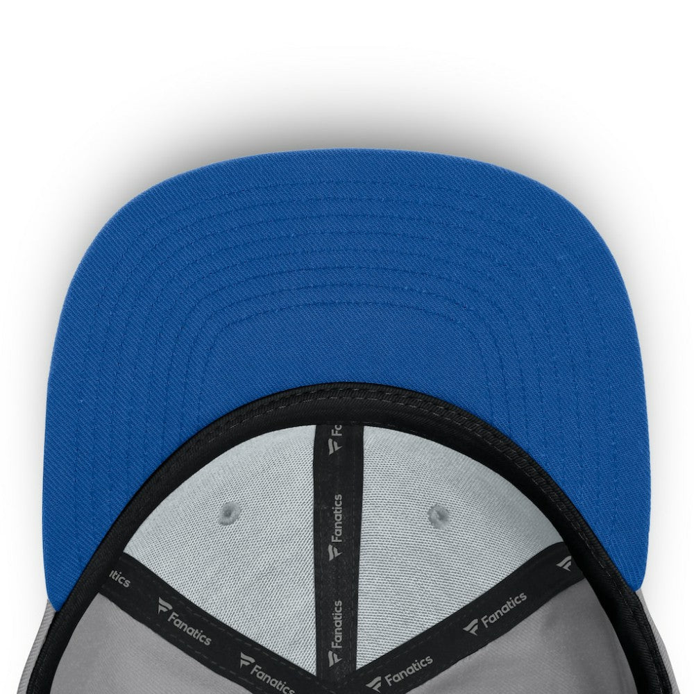 New York Rangers Fanatics Fundamentals Duo Split Logo Snapback Hat - Gray - NHL 202777622